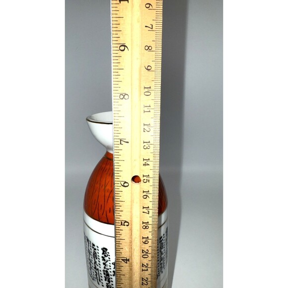 Vintage Kutani ware SAKE porcelain set gold leaf hand painted - Picture 5 of 13